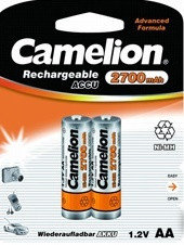 Аккумулятор Camelion AA 2700mAh (2 шт. /уп.)