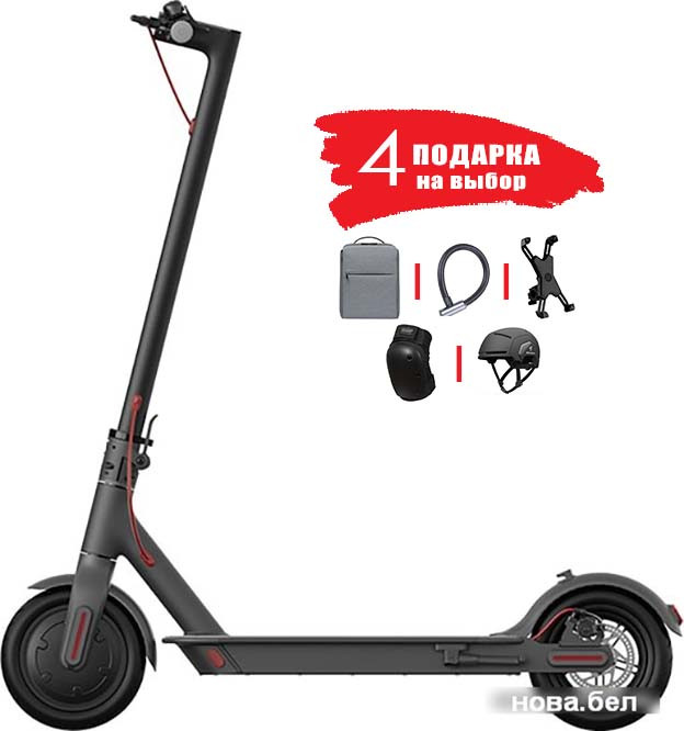 Электросамокат Xiaomi MiJia Electric Scooter M365 1S (китайская версия, черный)