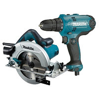 Набор электроинструментов MAKITA DK0118 в кор. (DF0300, HS7600)(DK0118)