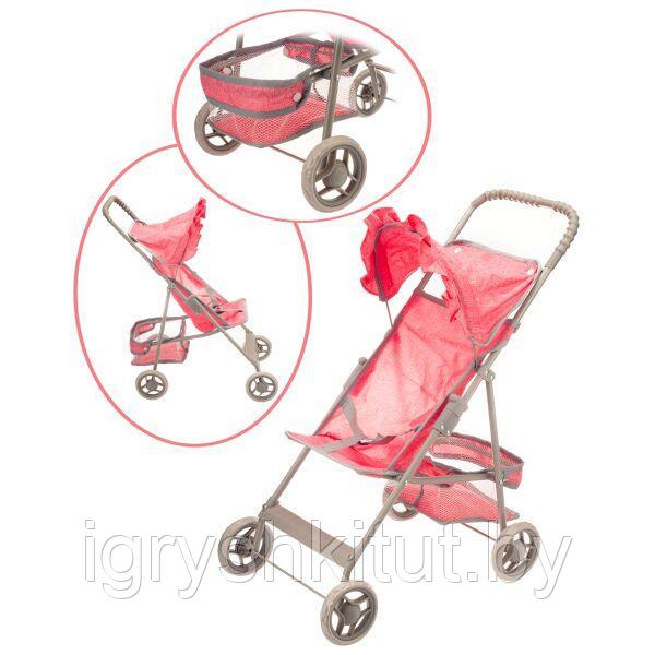 Детская коляска-трость для куклы, арт.9304-6 - фото 1 - id-p184094096