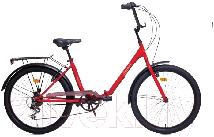 Складной велосипед Aist Smart 24 2.1 красный