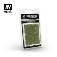 Модельная сухая зеленая трава, пучок 12мм, Vallejo, фото 2