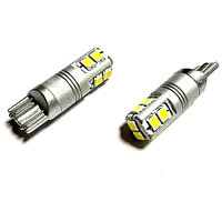 Лампа светодиодная W5W RUNOAUTO 10SMD 12-24V с обманкой биполярная 00619RA