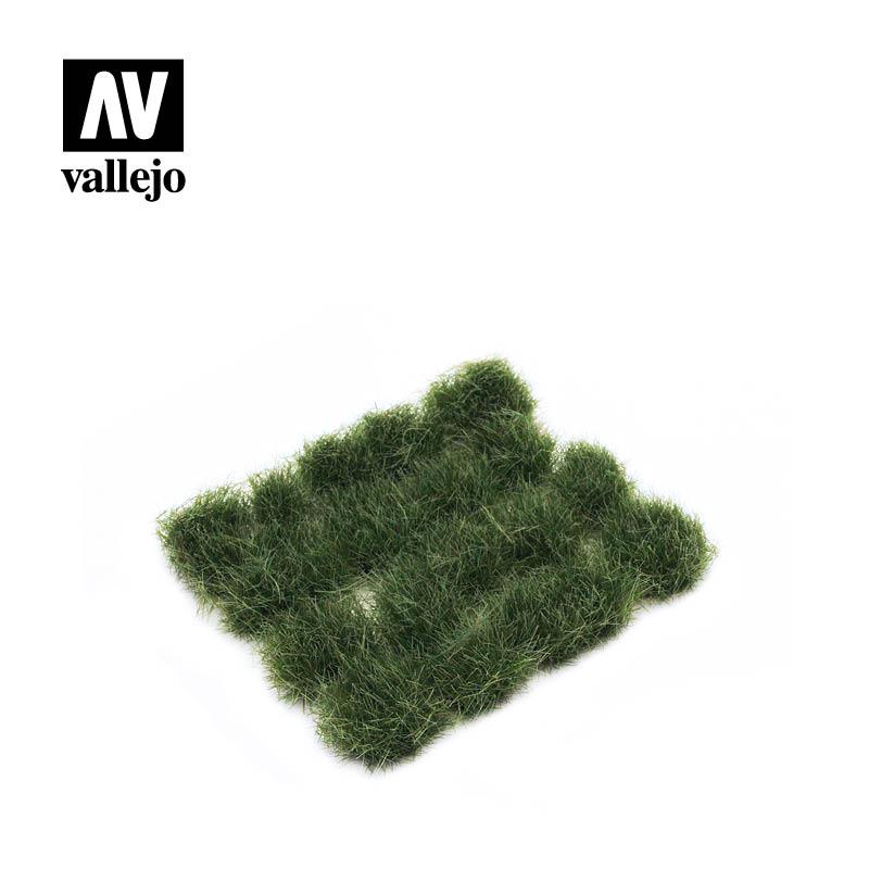 Модельная ярко-зеленая трава, пучок 12мм, Vallejo