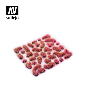 Модельная трава-фэнтези розовая, пучок 6мм, Vallejo