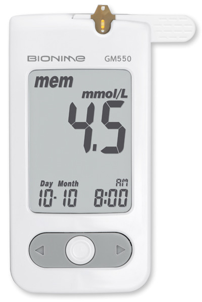 Глюкометр Bionime GM 550 + 25 тест-полосок
