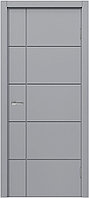 Двери эмаль ДЭ 10-62 Межкомнатная дверь эмаль Серый