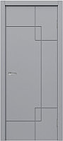 Двери эмаль ДЭ 10-65 Межкомнатная дверь эмаль Серый