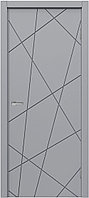 Двери эмаль ДЭ 10-73 Межкомнатная дверь эмаль Серый