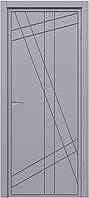 Двери эмаль ДЭ 10-82 Межкомнатная дверь эмаль Серый