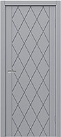 Двери эмаль ДЭ 10-83 Межкомнатная дверь эмаль Серый
