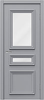 Двери эмаль ДЭ 20-13 Межкомнатная дверь эмаль Серый