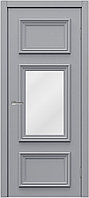Двери эмаль ДЭ 20-17 Межкомнатная дверь эмаль Серый