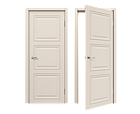 Двери эмаль ДЭ 31-04 Межкомнатная дверь эмаль Бежевый
