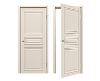Двери эмаль ДЭ 31-08 Межкомнатная дверь эмаль Бежевый
