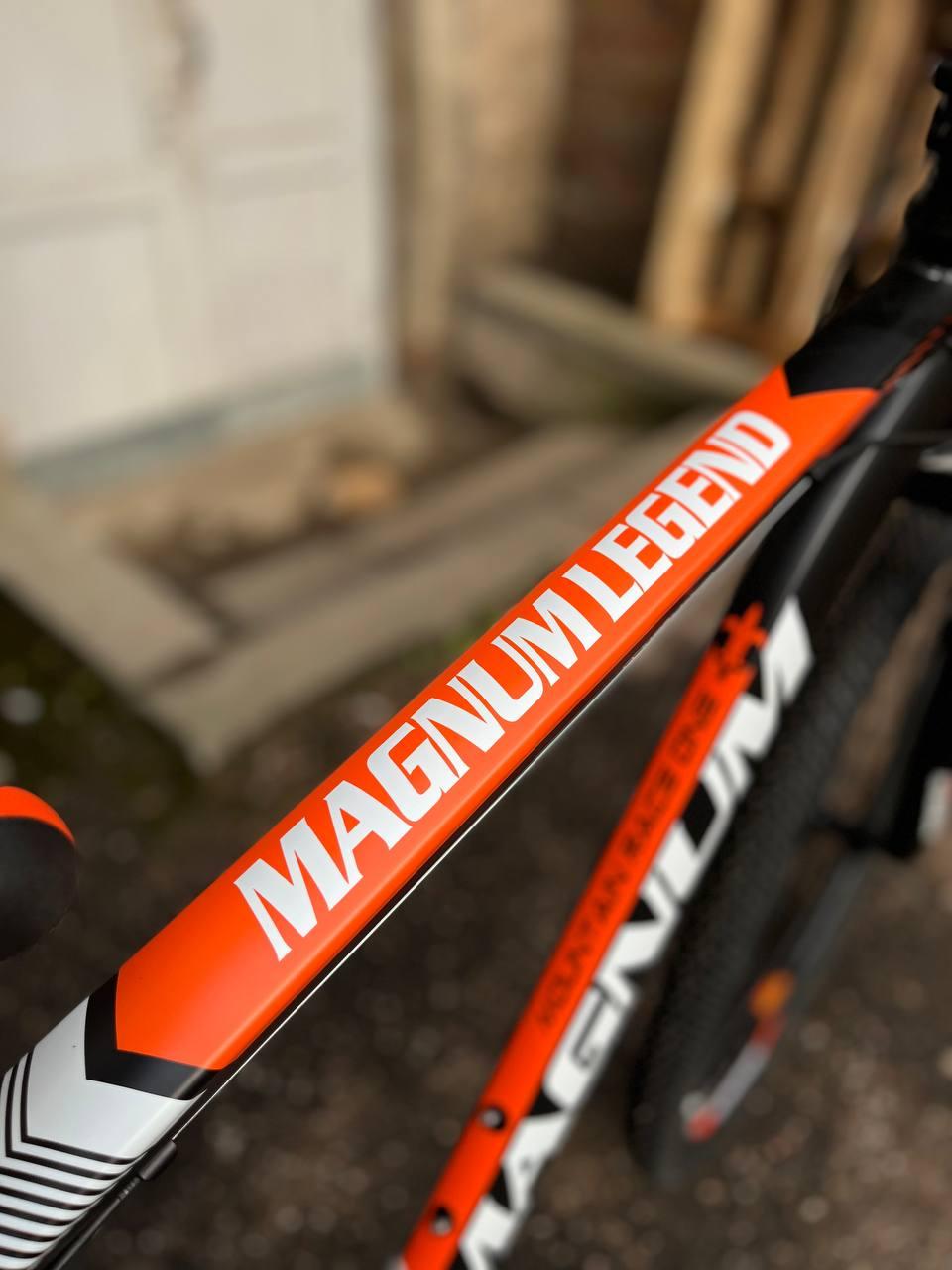 Горный велосипед Magnum Legend 27.5 черный/оранжевый - фото 8 - id-p104520036