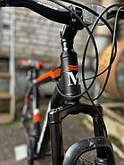 Горный велосипед Magnum Legend 27.5 черный/оранжевый, фото 5