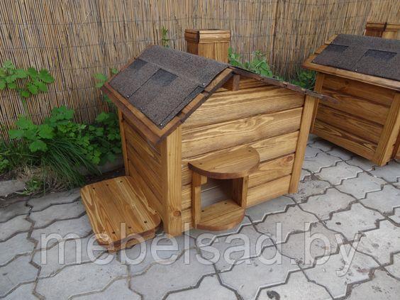 Будка для собаки деревянная "ШарикоFF №14 XL" утепленная - фото 1 - id-p184122894