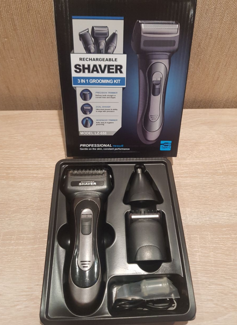 Машинка для стрижки волос Shaver 3 в 1 Grooming Kit - фото 8 - id-p184123242