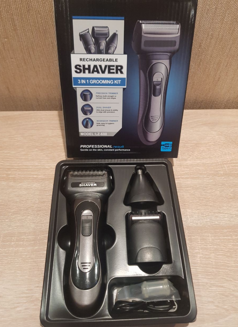 Машинка для стрижки волос Shaver 3 в 1 Grooming Kit - фото 8 - id-p184123427