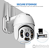 Уличная Wifi 1080P IP 66 Smart камера YH-5V с микрофоном, ночное видение голосовой сигнал тревоги, фото 7