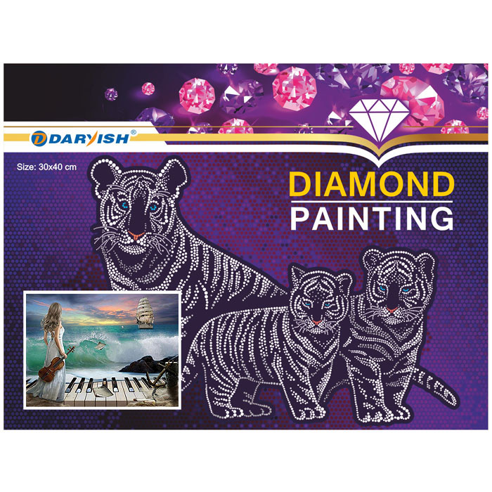 Алмазная живопись "Darvish" 30*40см Фантазия - фото 3 - id-p184123711