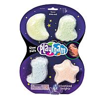 ПлэйФоум PlayFoam Светящийся в темноте (4 элемента)