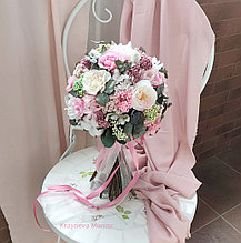 Свадебный букет из стабилизированных цветов " Эмилия"