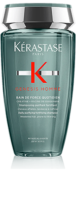Шампунь Керастаз мужской очищающий и укрепляющий 250ml - Kerastase Genesis Homme Bain de Force