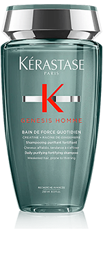 Шампунь Керастаз Генезис мужской очищающий и укрепляющий 250ml - Kerastase Genesis Homme Bain de Force - фото 1 - id-p184135485