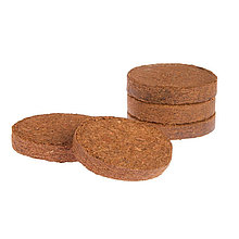 Универсальный грунт из мякоти кокосового ореха ОРЕХНИН-1 набор из 5 дисков на 7л грунта