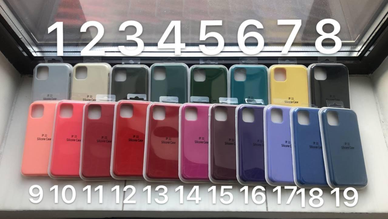 Чехол для телефона Silicone Case для iPhone 11 - фото 1 - id-p184138199