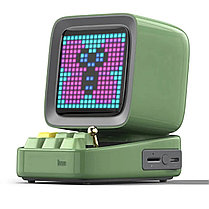 Портативная колонка Divoom Ditoo Plus Green с экраном, фото 2