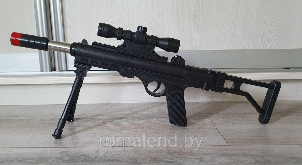 Детская снайперская винтовка 324 Gun, 2 вида пулек (резиновые и гидрогелевые) - фото 4 - id-p184149303