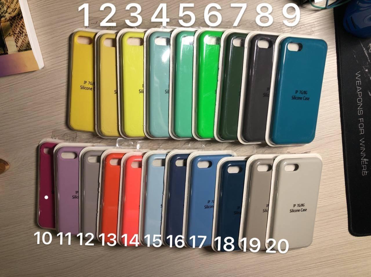 Чехол для телефона Silicone Case для iPhone 7/8 - фото 1 - id-p184150396