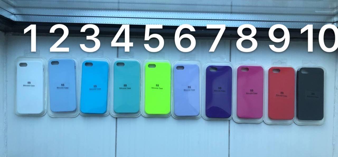 Чехол для телефона Silicone Case для iPhone 5s - фото 1 - id-p184152140