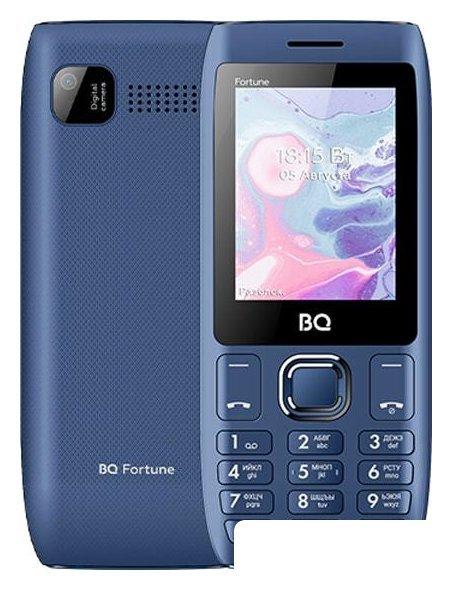 Кнопочный телефон BQ-Mobile BQ-2450 Fortune (синий)