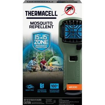 Прибор от комаров ThermaCELL MR-300G с запасным набором, зеленый. - фото 2 - id-p184158282