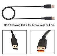 Кабель питания для ноутбука Lenovo Yoga USB - USB-type с изогнутой стороной