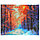 Алмазная живопись "Darvish" 40*50см Зима в лесу, фото 5