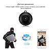 Охранная мини Wi-Fi Smart Net Camera V380 Pro с микрофоном, датчиком движения и сигналом тревоги, фото 2