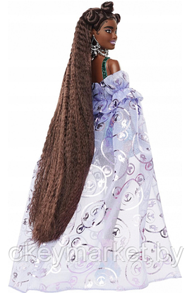 Кукла Barbie Экстра Fancy с мишкой HHN13, фото 3
