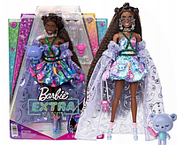 Кукла Barbie Экстра Fancy с мишкой HHN13