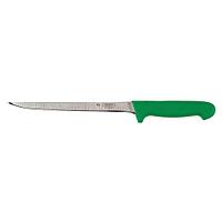 Нож филейный PRO-Line 20 см зелёная пластиковая ручка P.L. Proff Cuisine (KB-3808-200-GR201-RE-PL)
