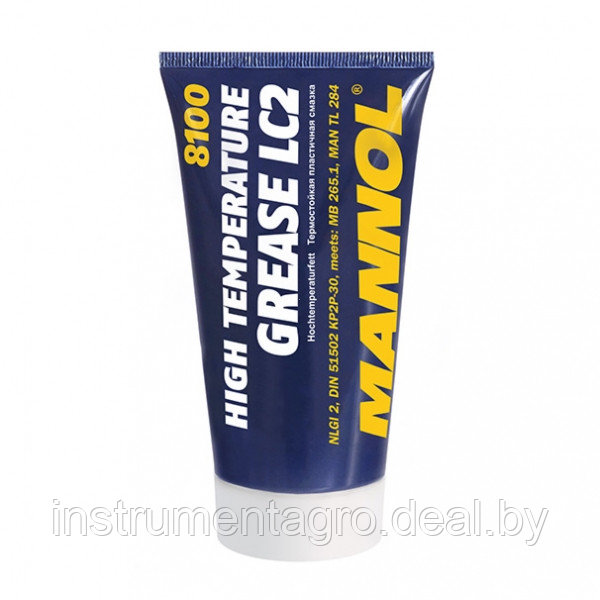 Смазка MANNOL HIGH TEMPERATURE GREASE LC-2, 230 гр. - фото 1 - id-p184206174