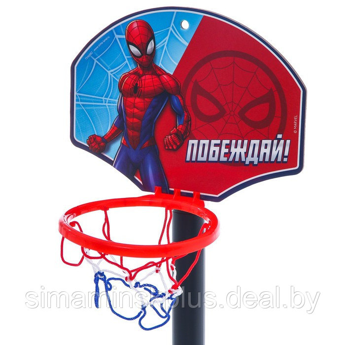 Баскетбольная стойка, 85 см, «Побеждай», Человек паук - фото 5 - id-p184216944