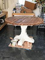 Стол садовый и банный из массива сосны "Кредо №9" 80 см