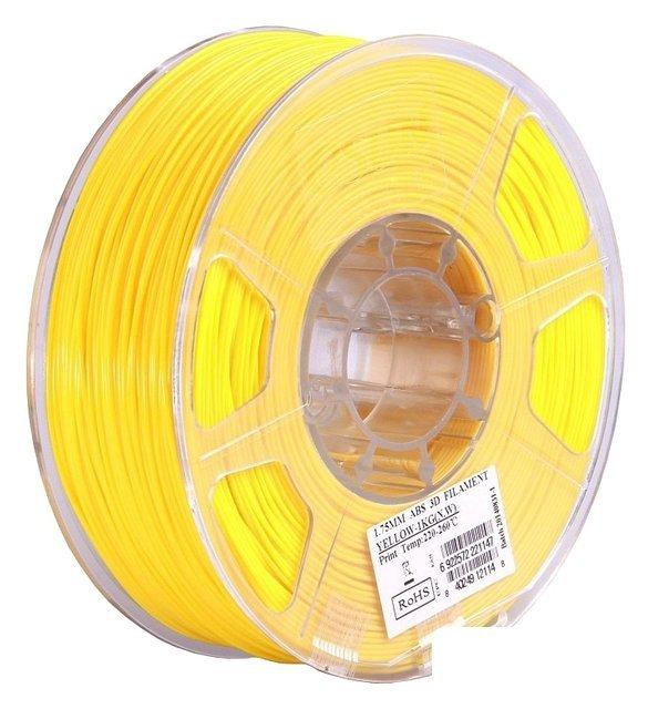 Пластик eSUN ABS 1.75 мм 1000 г (желтый)