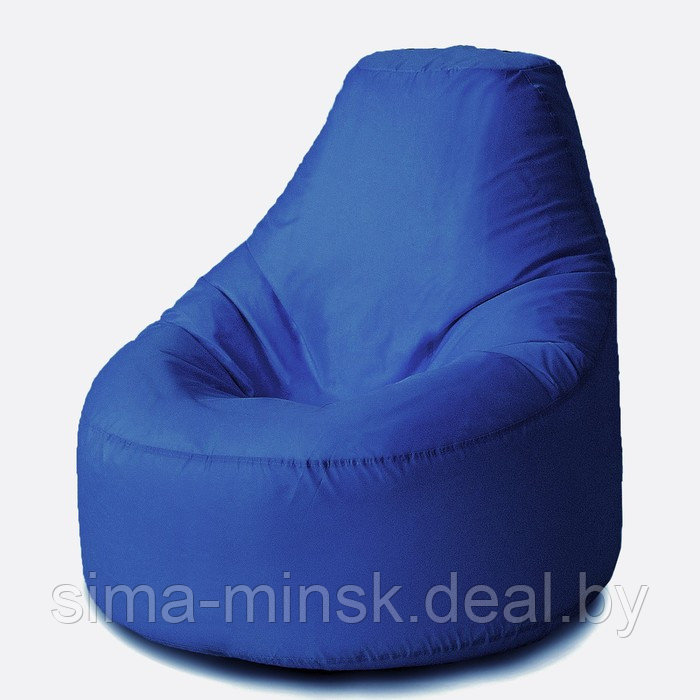 Кресло-мешок Комфорт, размер 90х115 см, ткань оксфорд, цвет синий - фото 1 - id-p184223911