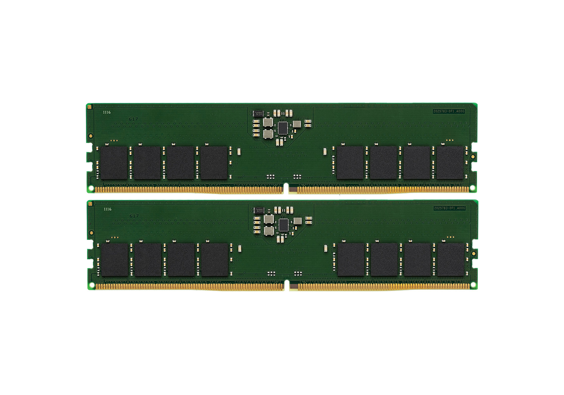Kingston DRAM 16GB 4800MT/s DDR5 Non-ECC CL40 DIMM (Kit of 2) 1Rx16 EAN: 740617325041